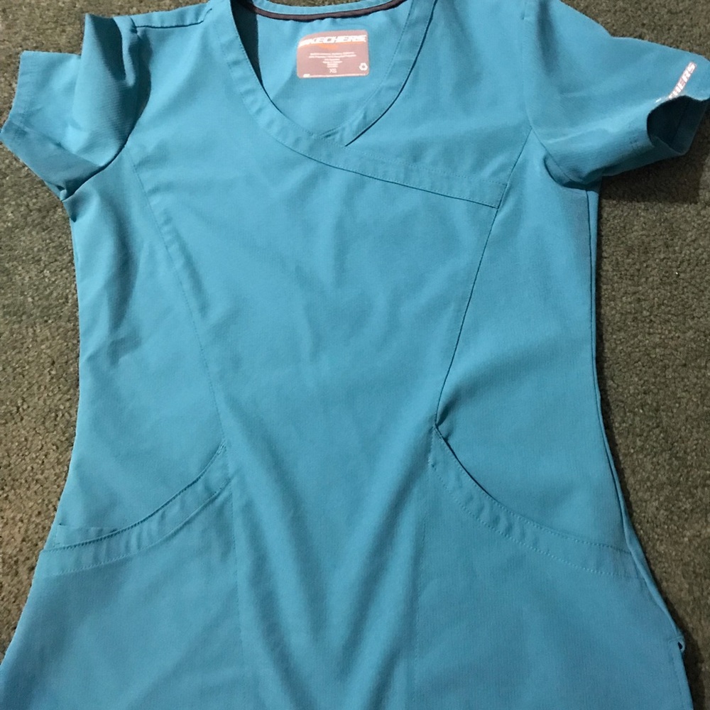 Two Skechers Uniform Tops